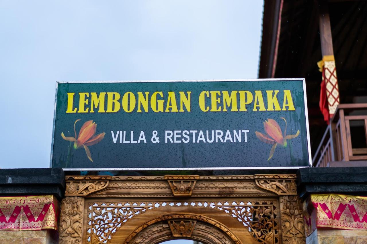 Lembongan Cempaka Villa & Restaurant Нуса Лембонган Екстериор снимка